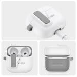 Tech-Protect Slim Hook White Kryt AirPods 4