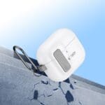 Tech-Protect Slim Hook White Kryt AirPods 4