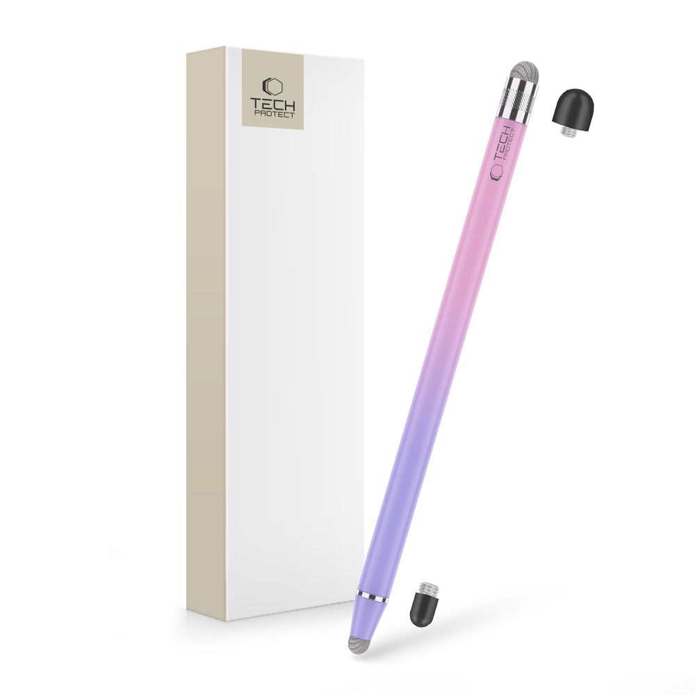 Tech-Protect Usp100 4-Tip Touch Stylus Pen Violet/Pink