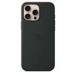Apple Silicone MYYJ3ZM/A Black Kryt iPhone 16 Pro