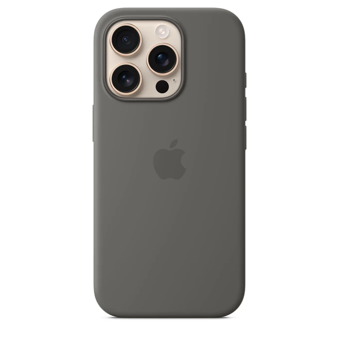 Apple Silicone MYYL3ZM/A Stone Gray Kryt iPhone 16 Pro