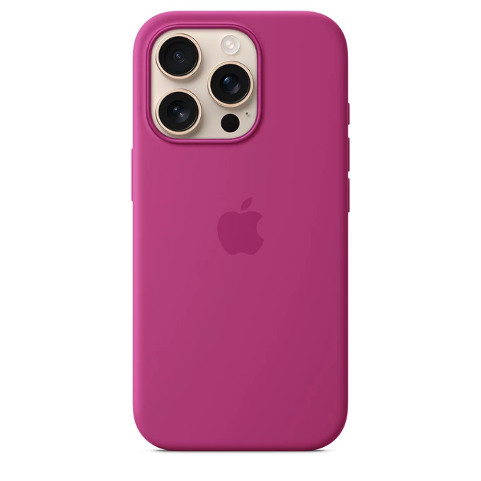 Apple Silicone MYYN3ZM/A Fuchsia Kryt iPhone 16 Pro