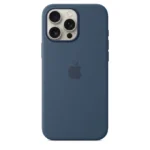 Apple Silicone MYYU3ZM/A Denim Kryt iPhone 16 Pro Max
