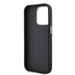 BMW M PU Kevlar Metal Logo Black Kryt iPhone 16 Pro