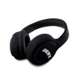 DKNY PU Leather Arch Logo Wireless Headphones Black