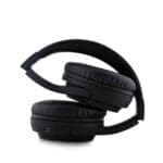 DKNY PU Leather Arch Logo Wireless Headphones Black