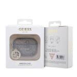 Guess 4G Script PC/PU Charm Brown Kryt AirPods Pro 2