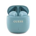 Guess Printed Classic Logo TWS Wireless Headphones Turquoise