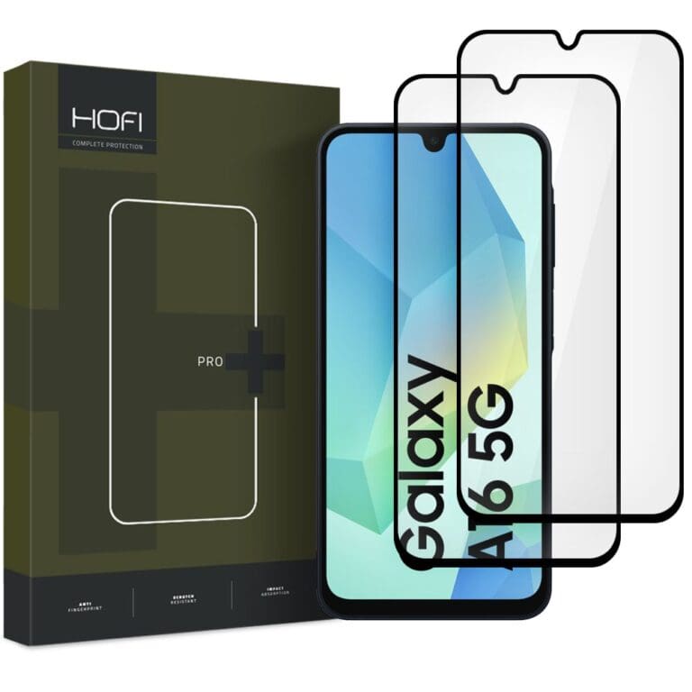 Hofi Glass Pro+ 2-Pack Black Samsung Galaxy A16