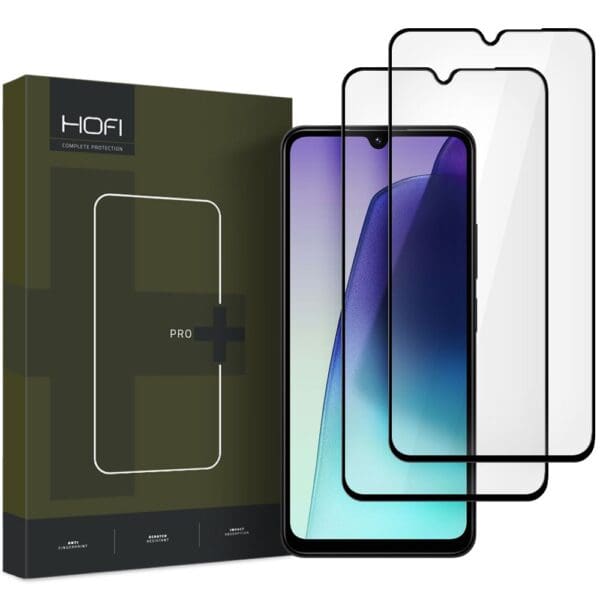 Hofi Glass Pro+ 2-Pack Black Xiaomi Poco C75/Redmi 14C