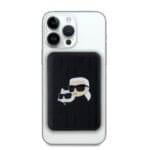 Karl Lagerfeld Embossed K&CH Heads MagSafe Powerbank 5000mAh Black