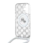 Karl Lagerfeld IML Monogram Crossbody K&CH Heads MagSafe Transparent Kryt iPhone 16