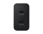 Samsung EP-T5020XBE Dual USB-C 50W Travel Charger + USB-C Data Cable Black