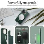 Spigen Cyrill Kajuk Mag MagSafe Forest Green Kryt iPhone 16 Pro