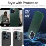 Spigen Cyrill Kajuk Mag MagSafe Forest Green Kryt iPhone 16 Pro Max