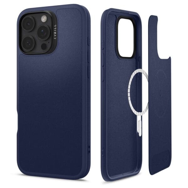 Spigen Cyrill Kajuk Mag MagSafe Navy Kryt iPhone 16 Pro