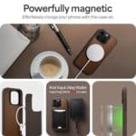 Spigen Cyrill Kajuk Mag MagSafe Saddle Brown Kryt iPhone 16 Pro