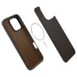 Spigen Cyrill Kajuk Mag MagSafe Saddle Brown Kryt iPhone 16 Pro