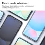 Spigen Glas.Tr ”Ez Fit” 2-Pack Clear Samsung Galaxy S24 Fe