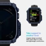 Spigen Rugged Armor Apple Watch 10 (46 mm) Navy Blue