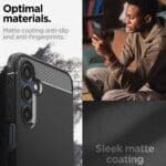 Spigen Rugged Armor Matte Black Kryt Samsung Galaxy A16