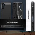 Spigen Rugged Armor Matte Black Kryt Samsung Galaxy A16