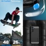 Spigen Rugged Armor Matte Black Kryt Samsung Galaxy A16