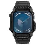 Spigen Rugged Armor ”Pro” Apple Watch 10 (46 mm) Matte Black