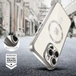 Tech-Protect Magflex MagSafe Shiny Titanium Kryt iPhone 16 Pro