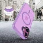 Tech-Protect Magmat MagSafe Matte Mauve Kryt iPhone 16
