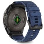 Tech-Protect Nylon Classic Garmin Fenix 5 / 6 / 6 Pro / 7 / 8 (47 mm) / E Navy Blue