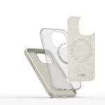 Tech-Protect Silicone Pure MagSafe Cosmic Latte Kryt iPhone 16 Pro