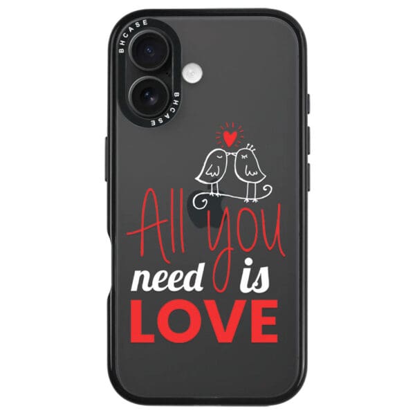 All You Need Is Love Kryt iPhone 16