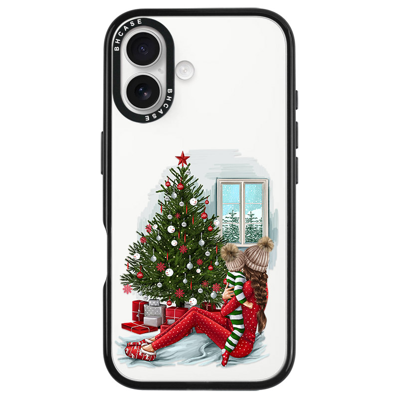 Christmas Mom Brown Hair Kryt iPhone 16