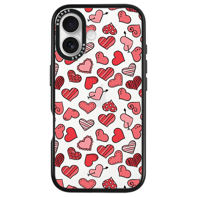 Hearts Red Kryt iPhone 16