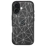 Lines White Net Kryt iPhone 16