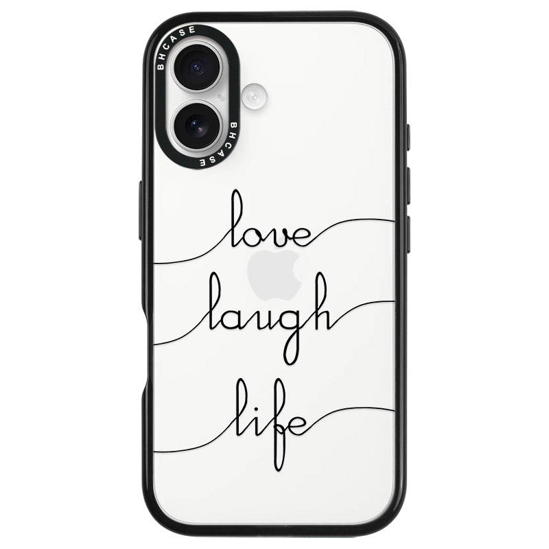 Love Laugh Life Kryt iPhone 16
