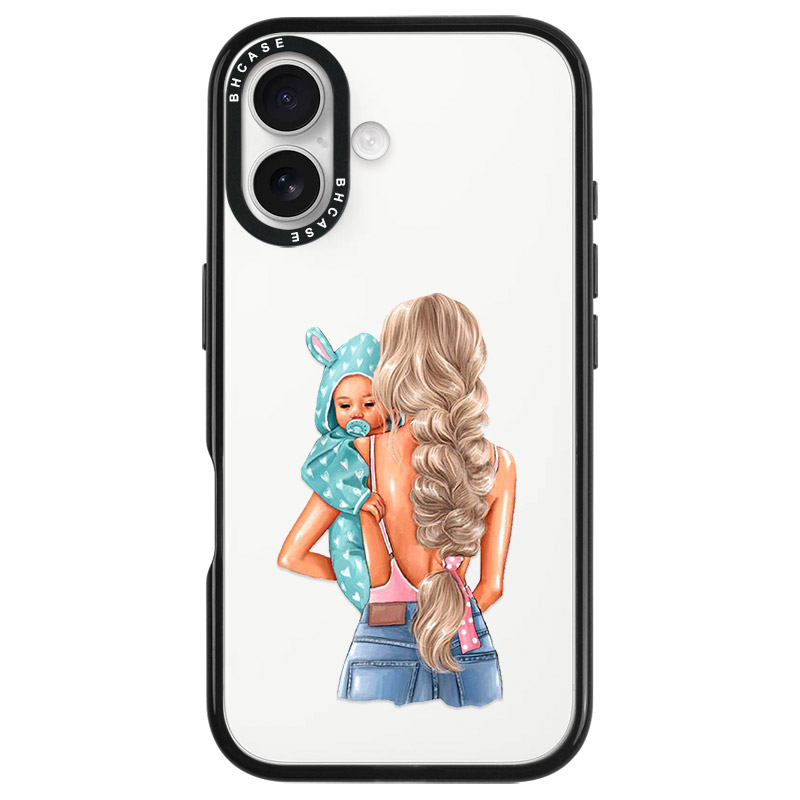 Mother Blonde With Boy Kryt iPhone 16
