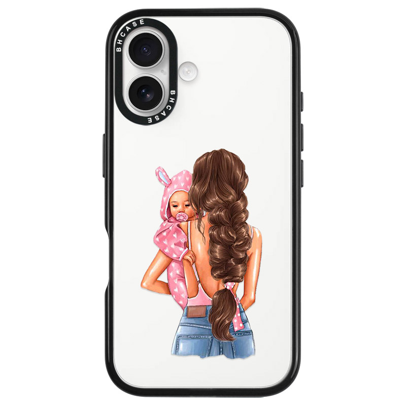 Mother Brunette With Girl Kryt iPhone 16