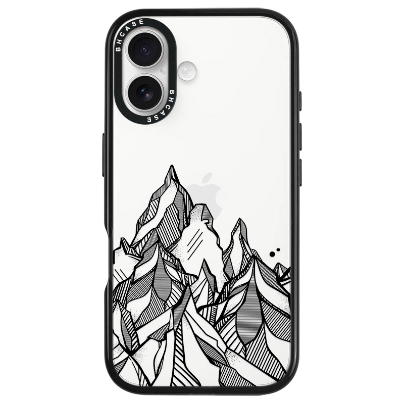 Mountains Geometric Kryt iPhone 16