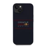 Red Bull Silicone Horizontal Logo MagSafe Navy Kryt iPhone 15