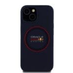 Red Bull Silicone Red Ring MagSafe Navy Kryt iPhone 14