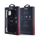 Red Bull Silicone Red Ring MagSafe Navy Kryt iPhone 14