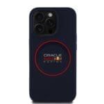 Red Bull Silicone Red Ring MagSafe Navy Kryt iPhone 14 Pro