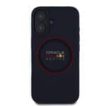 Red Bull Silicone Red Ring MagSafe Navy Kryt iPhone 16 Plus