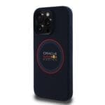 Red Bull Silicone Red Ring MagSafe Navy Kryt iPhone 16 Pro Max
