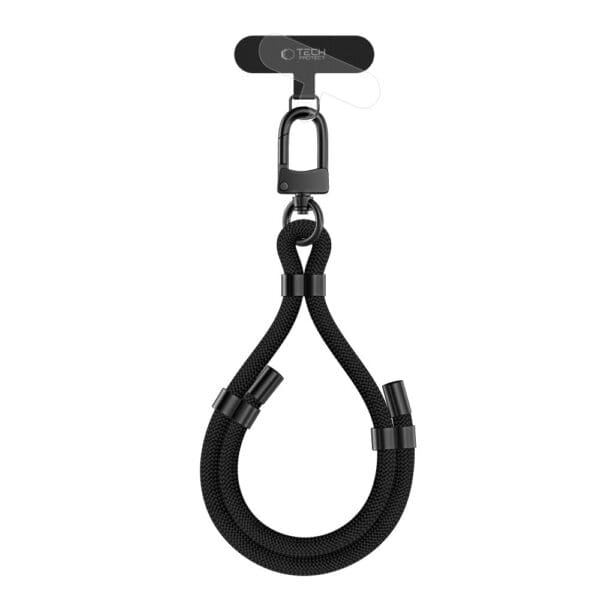 Tech-Protect C4S Rope Wrist Strap Black/Black