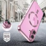 Tech-Protect Magflex MagSafe Shiny Rose Kryt iPhone 16
