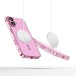Tech-Protect Magflex MagSafe Shiny Rose Kryt iPhone 16