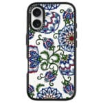 Vintage Floral Kryt iPhone 16